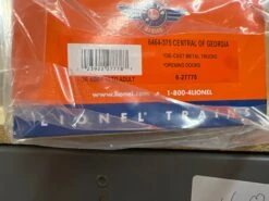 Lionel 6-27778 Central Of Georgia (Football) 6464 Boxcar PWC O SCALE NEW(Lionel 6 27778 Central Of Georgia Football 6464 Boxcar Pwc O Scale New) -BRADY’S TRAINS MODELs CFD7E456 8B19 436E AC71 1980387AB14A