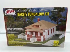 Atlas 712 Barb's Bungalow House Building Kit HO ScaleNEW(Atlas 712 Barbs Bungalow House Building Kit Ho Scale New)