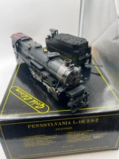 Weaver 1138 BRASS PRR 2-8-2 L-1S Mikado Steam Locomotive #1138 - 3 Rail O SCALE Like New(Weaver 1138 Brass Prr 2 8 2 L 1s Mikado Steam Locomotive 1138 3 Rail O Scale Like New)