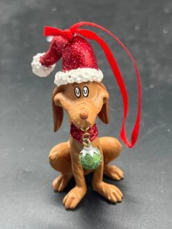 Dept 56 388308 Grinch Max Dog OrnamentLike New(Dept 56 388308 Grinch Max Dog Ornament Like New)