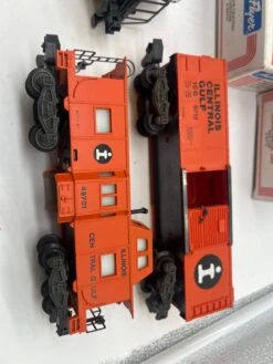 American Flyer Lionel Illinois Central Gulf IC 6-48001, 6-48701, 4-9712 GP-20 Diesel Locomotive, Caboose, & Boxcar S SCALE Like New(American Flyer Lionel Illinois Central Gulf Ic 6 48001 6 48701 4 9712 Gp 20 Diesel Locomotive Caboose Boxcar S Scale Like New) -BRADY’S TRAINS MODELs DD331D9F EF44 433C BDDD DEE3494C343C