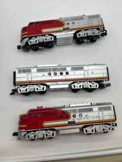 MTH Premier 20-2273-1 Santa Fe FT ABA Diesel Set - ATSF Cab S 167 - With Proto-Sound 2.0 & BCRO SCALE Used Excellent(Mth Premier 20 2273 1 Santa Fe Ft Aba Diesel Set Atsf Cab S 167 With Proto Sound 2 0 Bcr O Scale Used Excellent) -BRADY’S TRAINS MODELs DE5E034B FED0 460E 99BC ED7A0D2F476A