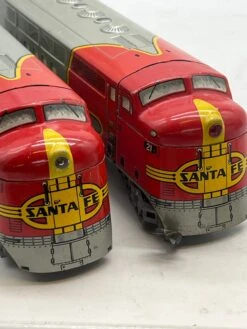 Marx Postwar 1095 Passenger Set With 2 E7 AA Diesels (1 Pwd 1 Nonpwd), 2 3152 Coaches, 3197 Observation Car O SCALE Used As Is No Box(Marx Postwar 1095 Passenger Set With 2 E7 Aa Diesels 1 Pwd 1 Nonpwd 2 3152 Coaches 3197 Observation Car O Scale Used No Box) -BRADY’S TRAINS MODELs DE80EF06 8E53 44AA BDFA 7E56C6A79B2D