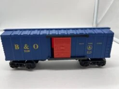 K-Line K-5120 Baltimore Ohio Blue Orange Boxcar O SCALE Like New(K Line K 5120 Baltimore Ohio Blue Orange Boxcar O Scale Like New) -BRADY’S TRAINS MODELs DF05110F 2AA1 4CAD 9F37 AABE7BE85358