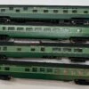 Con-Cor Set Of 4 Southern Green Crescent Limited Passenger Cars N SCALE Used Excellent Damaged Box(Con Cor Set Of 4 Southern Green Crescent Limited Passenger Cars N Scale Used Excellent Damaged Box)