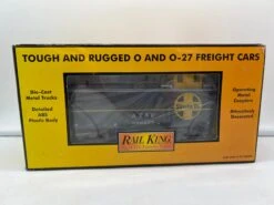 MTH Railking 30-4187c Santa Fe Offset Steel Caboose Blue Yellow O Scale NEW(Mth Railking 30 4187c Santa Fe Offset Steel Caboose O Scale New)