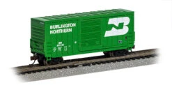 Bachmann 18252 Burlington Northern Hi-Cube Boxcar #281460 N Scale(Bachmann 18252 Burlington Northern Hi Cube Boxcar 281460 N Scale)