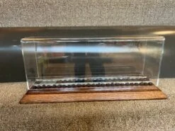 Lionel 15 Inch (total 17.5 Inch Case) Display Case Wood With Plexiglass # 2 O SCALE NEW(Lionel 15 Inch Total 17 5 Inch Case Display Case Wood With Plexiglass 2 O Scale New)