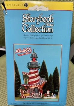 Department 56 56.13202 Storybook Village Collection Rudolph's Red-Nosed Lighthouse(Department 56 56 13202 Storybook Village Collection Rudolphs Red Nosed Lighthouse)