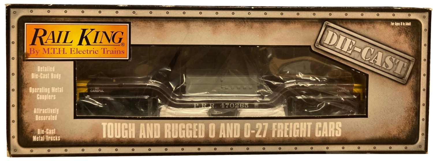 MTH 30-8318 PRR Pennsylvania Rail Road Center Flat Car W/Transformer(Mth 30 8318 Prr Pennsylvania Rail Road Center Flat Car W Transformer) 4 MTH 30-8318 PRR Pennsylvania Rail Road Center Flat Car W/Transformer(Mth 30 8318 Prr Pennsylvania Rail Road Center Flat Car W Transformer) - Image 2