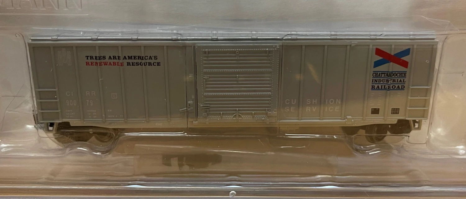 Bachmann 19655 Chattahoochee 50' Outside Braced Sliding Door Boxcar N Scale(Bachmann 19655 Chattahoochee 50 Outside Braced Sliding Door Boxcar N Scale) 3 Bachmann 19655 Chattahoochee 50' Outside Braced Sliding Door Boxcar N Scale(Bachmann 19655 Chattahoochee 50 Outside Braced Sliding Door Boxcar N Scale)