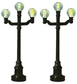 K-Line K-010511Ball Street Lamp (2) O-Scale(K Line K 010511 Ball Street Lamp 2 O Scale)