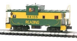 K-Line K613-1932 Reading Scale Caboose O SCALE Like New(K Line K613 1932 Reading Classic Extended Vision Caboose)