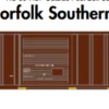 ATHEARN RND14830 NORFOLK SOUTHERN 50' ACF BOXCAR HO SCALENEW(Athearn Rnd14830 Norfolk Southern 50 Acf Boxcar Ho Scale New)