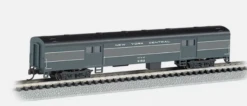 Bachmann 14455New York Central - 72ft Smooth-sided Baggage Car N Scale NEW(Bachmann 14455 New York Central 72ft Smooth Sided Baggage Car N Scale New)