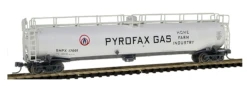 ATLAS 37014 33K GAL TANK CAR PYROFAX GAS SHPX 17001 N SCALE NEW(Atlas 37014 33k Gal Tank Car Pyrofax Gas Shpx 17001 N Scale New)