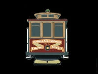Sundance Pins C-SF54 San Francisco California ~ Van Ness Cable Car #54 Pin Limited(Sundance Pins C Sf54 San Francisco California Van Ness Cable Car 54 Pin Limited)