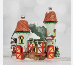 Department 56 805542 The Reindeer Stables, Prancer & Vixen-- North Pole Series(Department 56 805542 The Reindeer Stables Prancer Vixen North Pole Series)