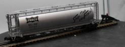 Atlas 6333-2 ATLAS ACF 6-BAY CYLINDRICAL HOPPER Frisco 81024 3 RL O SCALE Used Excellent(Atlas 6333 2 Atlas Acf 6 Bay Cylindrical Hopper Frisco 81024 3 Rl O Scale Used Excellent)