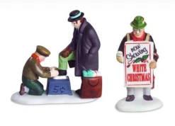 Department 56 55450 All Around The Town Set Of 2 Figures(Department 56 55450 All Around The Tow Set Of 2 Figures)