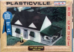Bachmann 2617 Plasticville Cape Cod House Sealed NIB HO Scale(Bachmann 2617 Plasticville Cape Cod House Sealed Nib Ho Scale)