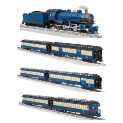 Brady's Train Outlet Custom Run Lionel 2431950 Legacy Central New Jersey Blue Comet 4-6-0 #168 With 6 Woodside Passenger Cars O Scale Limited(Lionel 2431950 Central New Jersey Blue Comet 4 6 0 168 Bradys Train Outlet Custom Run Preorder)