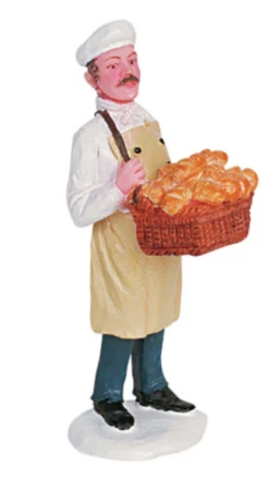 Lemax 62296 Bread Delivery Figurine(Lemax 62296 Bread Delivery Figurine)