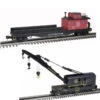Atlas 3001237 Clinchfield Crane Car AND 3001243 Clinchfield Premier Crane Car And Tender (Set Of 2) O Scale Limited NEW(Atlas 3001237 Clinchfield Crane Car And 3001243 Clinchfield Premier Crane Car And Tender Set Of 2 O Scale Limited New) -BRADY’S TRAINS MODELs clinchfield 983429b1 d7cd 446f 87a4 e6a944e91f62