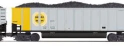 MTH Premier 20-92080C Northern Indiana Public Service Coalporter Hopper Car Road #2501 O SCALE NEW(Mth Premier 20 92080c Northern Indiana Public Service Coalporter Hopper Car Road 2501 O Scale New)