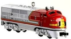 Hallmark Ornament 1997 1950 Santa Fe Diesel Locomotive Lionel Train(Hallmark Ornament 1997 1950 Santa Fe Diesel Locomotive Lionel Train)