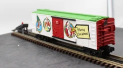 MTH 30-79189 Operating Box Car W/Signal Man O SCALE NEW(Mth 30 79189 Operating Box Car W Signal Man O Scale New) -BRADY’S TRAINS MODELs f4063959c0a1dd22d23d4d0ab14e5717