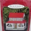HallmarkOrnament 1999 Farm House, #1Town & Country Series(Hallmark Ornament 1999 Farm House 1 Town Country Series) -BRADY’S TRAINS MODELs farmhouse