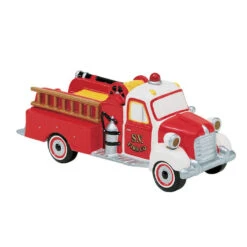Department 56 54952 Village Fire Truck Snow Village(Department 56 54952 Village Fire Truck Snow Village)