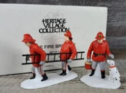 Department 56 5546-8 The Fire Brigade Figures-- Heritage Village Collection(Department 56 5546 8 Fire Brigade Figures Heritage Village Collection)