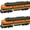 Atlas 1644-1 Great Northern EMD F-3 Phase 2 AND 1694-1 Great Northern Phase 2 Non Powered EngineO Scale Like New(Atlas 1644 1 Great Northern Emd F 3 Phase 2 And 1694 1 Great Northern Phase 2 Non Powered Engine O Scale Like New)