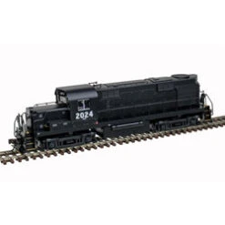 Atlas 10004356 TRAINMAN RS-32 SILVER PENN CENTRAL Locomotive DC #2024 HO SCALE NEW(Atlas 10004356 Trainman Rs 32 Silver Penn Central 2024 Ho Scale New)