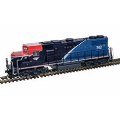 Atlas 10004551 AMTRAK PHASE VII GP38-2 TRAINMAN SILVER #740 HO Scale NEW(Atlas 10004551 Amtrak Phase Vii Gp38 2 Trainman Silver 740 Ho Scale New)