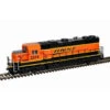 Atlas 10004554 BNSF "H4" GP38-2 TRAINMAN SILVER #2323 HO Scale NEW(Atlas 10004554 Bnsf H4 Gp38 2 Trainman Silver 2323 Ho Scale New)