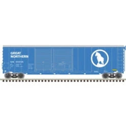 Atlas 20006580 50' POSTWAR DOUBLE DOOR BOX CAR GREAT NORTHERN #35809 HO SCALE NEW(Atlas 20006580 50 Postwar Double Door Box Car Great Northern 35809 Ho Scale New)