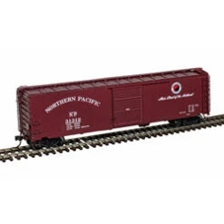 Atlas 20007522 NORTHERN PACIFIC NP HO MASTER 50' POSTWAR SINGLE DOOR BOX CAR #31050 HO SCALE LIMITED NEW(Atlas 20007522 Northern Pacific Np Ho Master 50 Postwar Single Door Box Car 31050 Ho Scale Limited New)