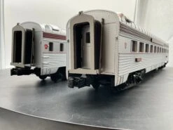 MTH Premier 20-66174 Pennsylvania Railroad 2-Car 70' Streamlined Sleeper/Diner Passenger Set (Ribbed Sided) O Scale Like New(Mth Premier Pennsylvania Railroad 2 Car 70 Streamlined Sleeper Diner Passenger Set Ribbed Sided O Scale Like New) -BRADY’S TRAINS MODELs image 56c95bcc c4e6 4a2c bf28 552adad5bb67