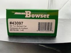 Bowser 43097 Delaware & Hudson D&H 55 Ton Ballast Car (no Load) HO SCALE NEW(Bowser 43097 Delaware Hudson D H 55 Ton Ballast Car No Load Ho Scale New) -BRADY’S TRAINS MODELs image d1da266a 50cf 4a38 a14b 7288d47c1f7d