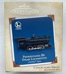 Hallmark Ornament 2005 Lionel Pennsylvania PRR B6 Steam Locomotive(Hallmark Ornament 2005 Lionel Pennsylvania Prr B6 Steam Locomotive)