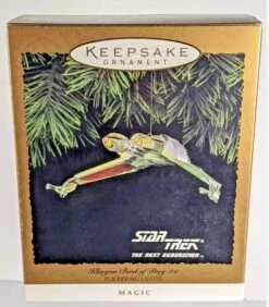 Hallmark Ornament 1994 Klingon Bird Of Prey Star Trek Next Generation(Hallmark Ornament 1994 Klingon Bird Of Prey Star Trek Next Generation)
