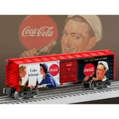 Lionel 6-83782 COCA-COLA HERITAGE MILITARY BOXCAR #3 O SCALE NEW(Lionel 6 83782 Coca Cola Heritage Military Boxcar 3 O Scale New)