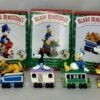 Hallmark Disney Merry Miniatures Set Of 5 Characters On Train(Hallmark Disney Merry Miniatures Set Of 5 Characters On Train)