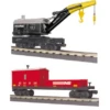 MTH RailKing 30-79650, 30-79654 Norfolk Southern NS Crane Car And Crane Tender Car (Set Of 2) O Scale NEW(Mth Railking 30 79650 30 79654 Norfolk Southern Ns Crane Car And Crane Tender Car Set Of 2 O Scale New) -BRADY’S TRAINS MODELs ns cranetender
