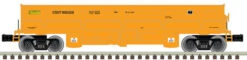 Atlas 3009963-2 CSX (Orange) Operating Dump Car O SCALE NEW(Atlas 3009963 2 Csx Orange Operating Dump Car O Scale New)
