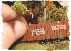 Bar Mills Instant Fence Pack O SCALENEW(Bar Mills Instant Fence Pack O Scale New)