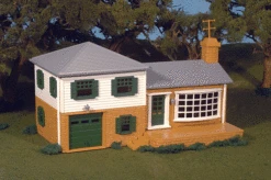 Bachmann 45302 Plasticville Split Level House(Bachmann 45302 Plasticville Split Level House)